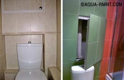 Как спрятать трубы в туалете - разбор 3-х популярных способа маскировки трубопровода